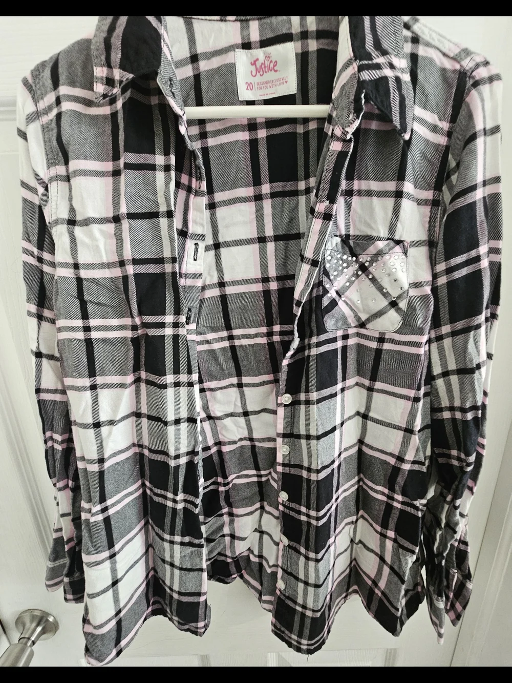 Justice Girl's Flannel